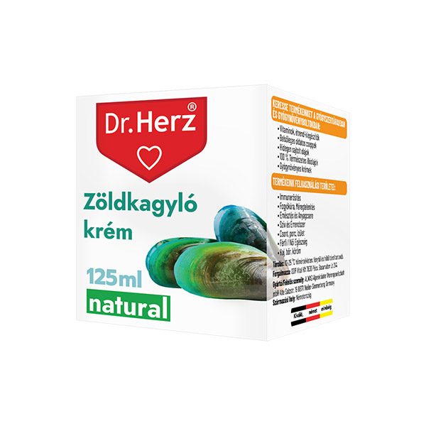 Dr. Herz Zöldkagyló krém (125ml)