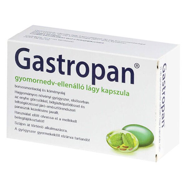 Gastropan Gyomornedv-ellenálló lágy kapszula (42x)