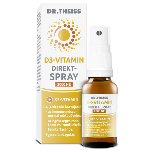 Dr. Theiss D3-vitamin 2000 NE direkt-spray (20ml)