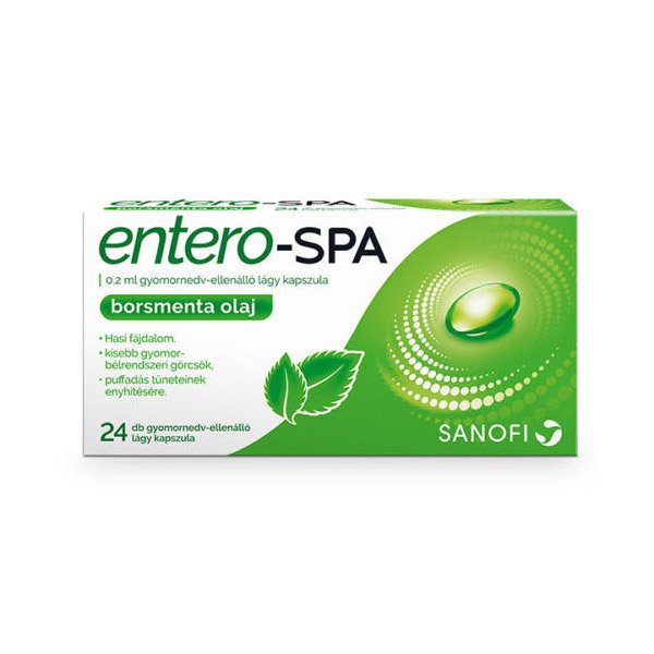 Entero-Spa 0,2 ml gyomornedv-ellenálló lágy kapszula (24x)
