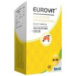 Eurovit C-vitamin 1000 mg + D-vitamin 2000 NE + csipkebogyóval bevont tabletta (90x)