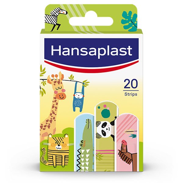Hansaplast Animal Kids állatfigurás gyermek sebtapasz (20x)