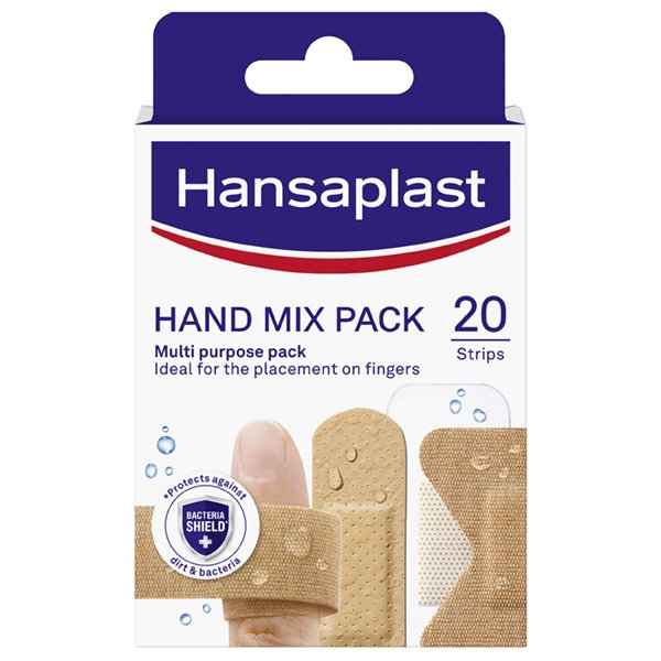 Hansaplast Hand Mix Pack sebtapasz (20x)