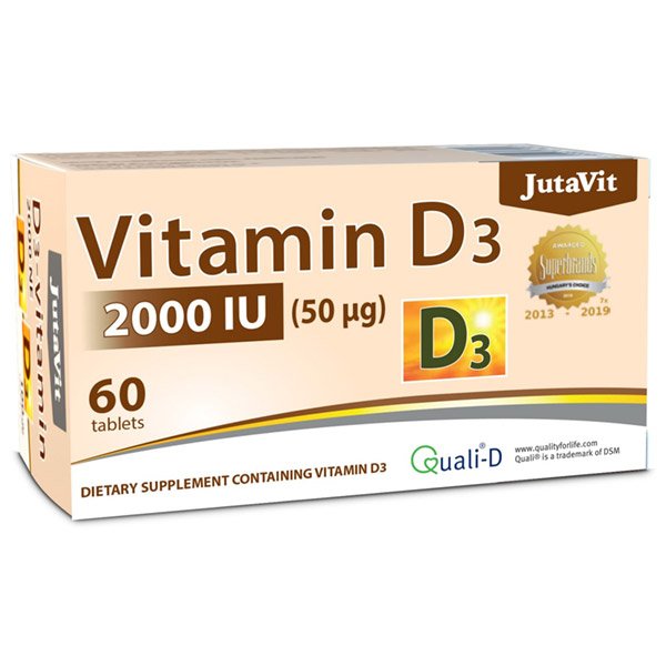 JutaVit D3-vitamin 2000NE 50µg tabletta (60x)