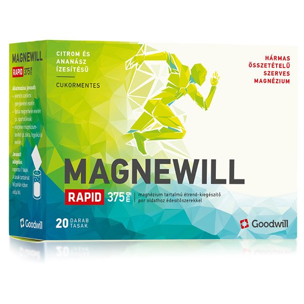 Magnewill Rapid 375 mg por (20x)