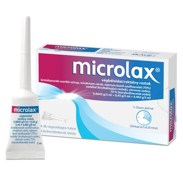 Microlax végbéloldat (4x)