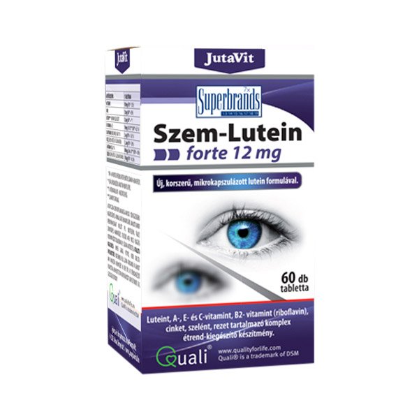 JutaVit Szem-Lutein Forte 12 mg tabletta (60x)