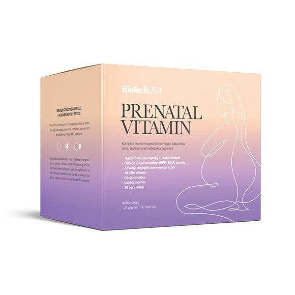 BioTechUSA Prenatal vitamin babaváró csomag (30x)