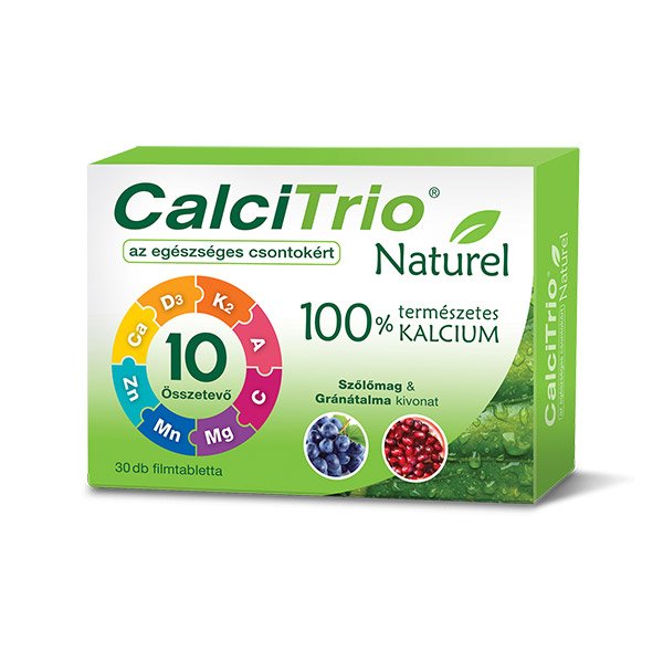 CalciTrio Naturel filmtabletta (30x)