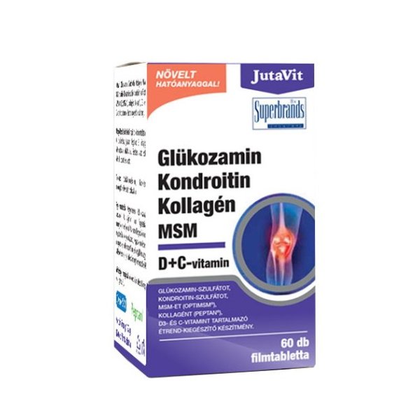 JutaVit Glükozamin Kondroitin MSM filmtabletta x | BENU Online Gyógyszertár | BENU Gyógyszertár