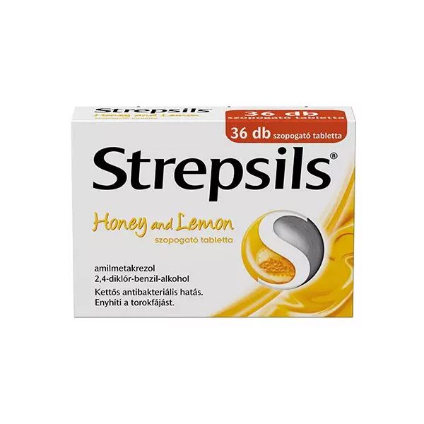 Strepsils Honey And Lemon szopogató tabletta (36x)