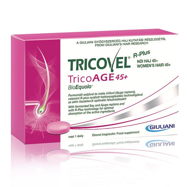 Tricovel TricoAge 45+ BioEquolo tabletta (30x)