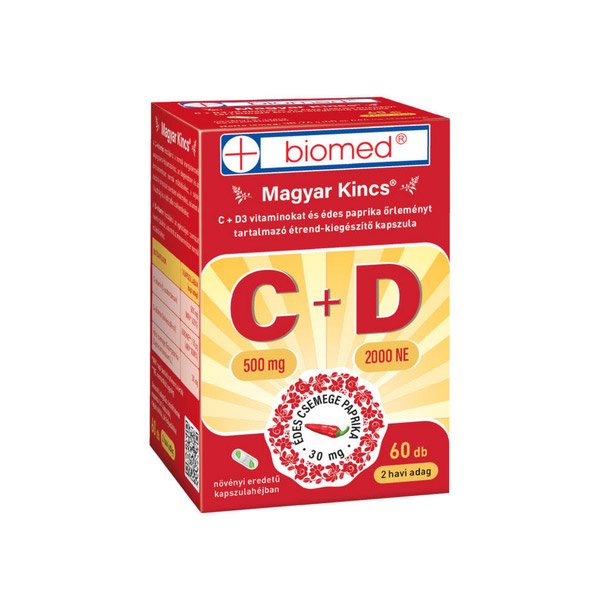Biomed Magyar Kincs C+D vitamin kapszula (60x)