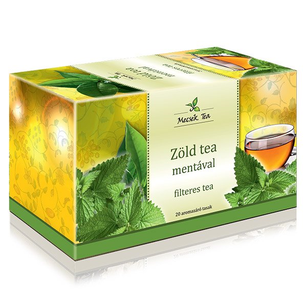 Mecsek Zöld tea mentával filteres teakeverék (20x)
