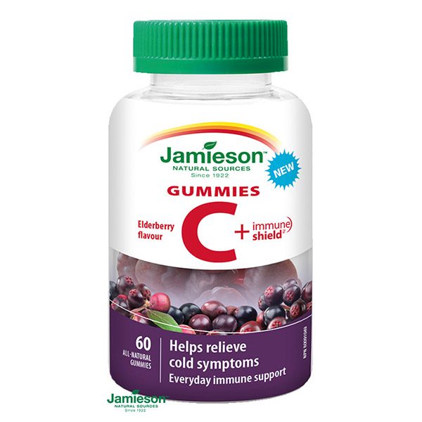 Jamieson C-vitamin + Immune Shield Gummies gumicukor (60x)