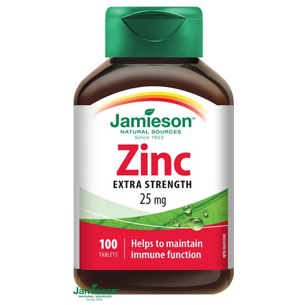 Jamieson Cink 25 mg tabletta (100x)