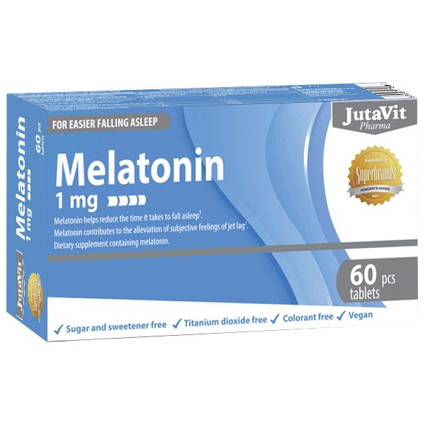 JutaVit Melatonin 1 mg tabletta (60x)