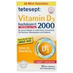 Tetesept D3 Vitamin 2000 NE filmtabletta (50x)