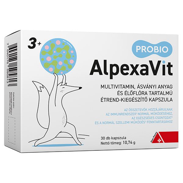AlpexaVit ProBio 3+ kapszula