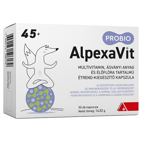 AlpexaVit ProBio 45+ kapszula (30x)