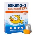 Eskimo-3 Kids Omega-3 rágótabletta gyerekeknek D-vitaminnal (27x)