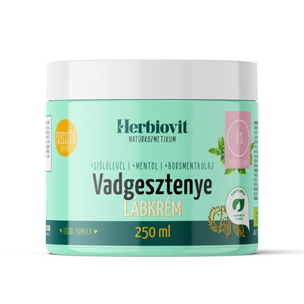Herbiovit Vadgesztenye lábkrém (250ml)