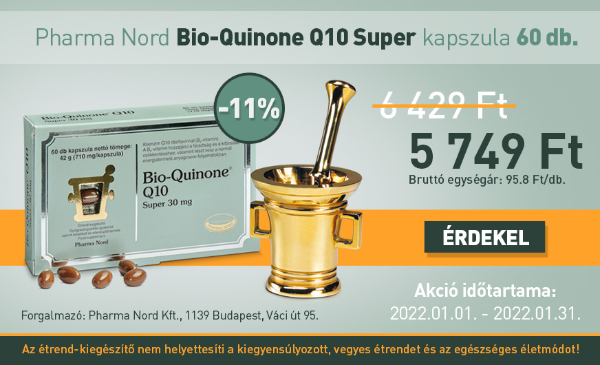  Pharma Nord Bio-Quinone Q10 Super kapszula (60x) 