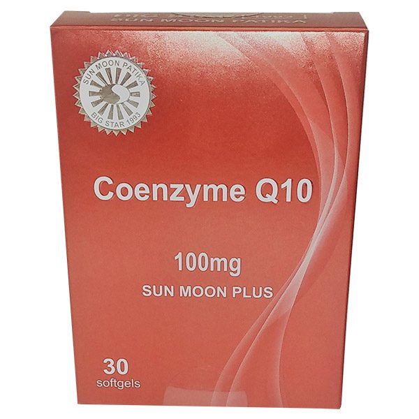 Sun Moon Plus Koenzim Q10 100 mg lágyzselatin kapszula (30x)