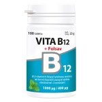 Vitabalans oy Vita B12 + folsav szopogató tabletta (100x)