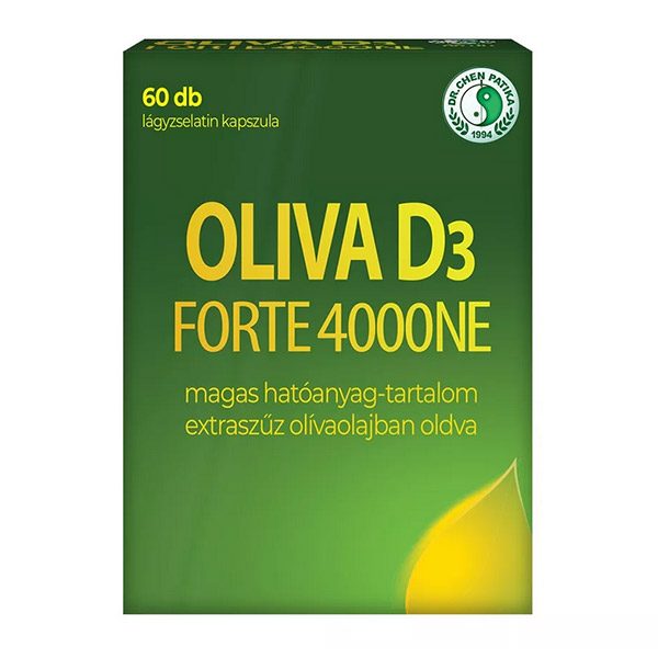 Dr. Chen Oliva D3 Forte 4000NE kapszula (60x)