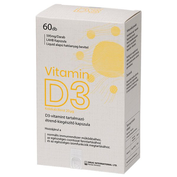Bio Vitality Vitamin D3 kapszula (60x)