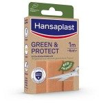 Hansaplast Green & Protect sebtapasz - 1m x 6cm (1x)