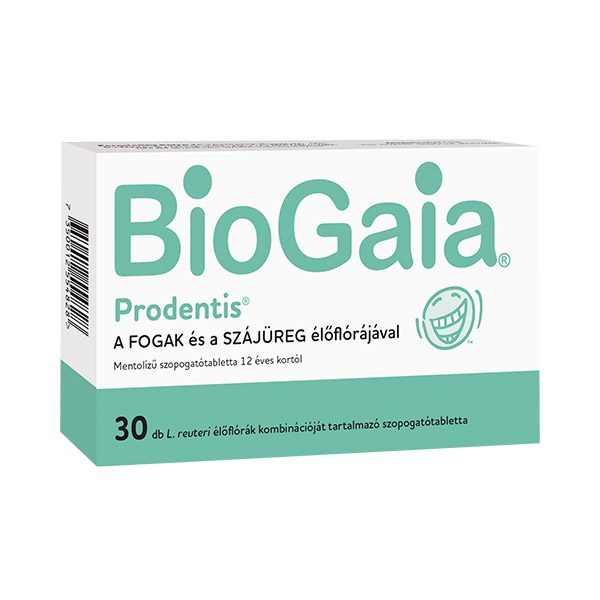 BioGaia Prodentis mentolos szopogató tabletta (30x)