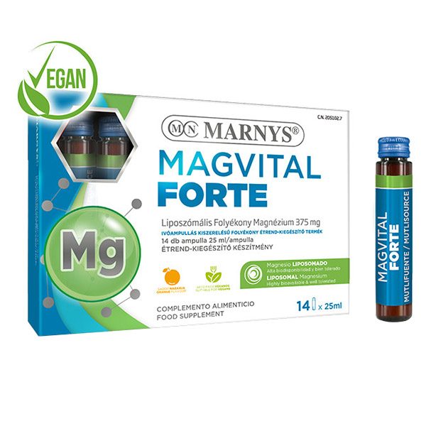 Marnys MagVital Forte liposzómális magnézium 375 mg (14x)