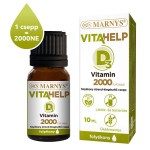Marnys VitaHelp D-vitamin 2000 NE folyékony étrend-kiegészítő csepp (10ml)