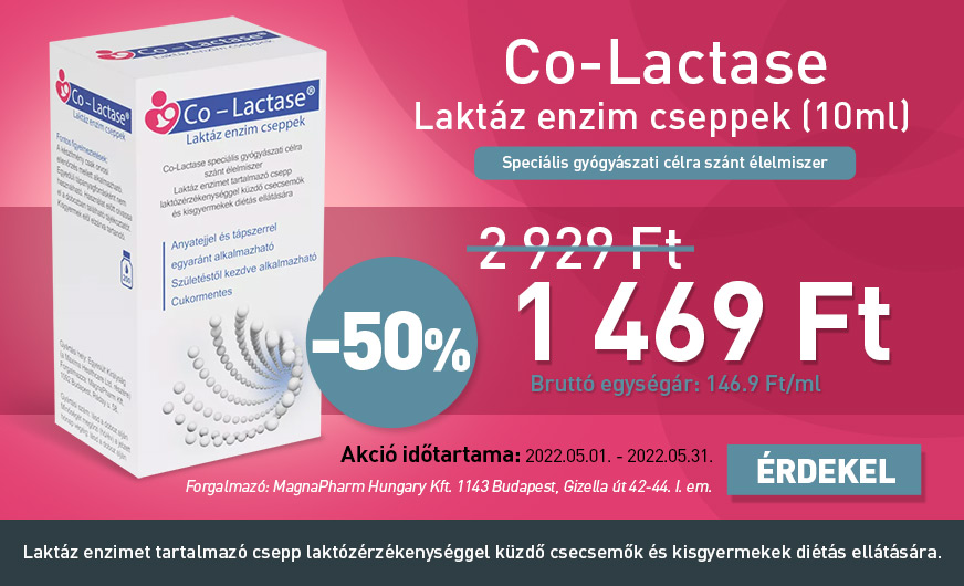 Co-Lactase Laktáz enzim cseppek (10ml)