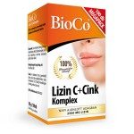 BioCo Lizin C+Cink Komplex tabletta (100x)