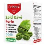 Dr. Herz Zöld Kávé Forte + C-vitamin + Glükomannán kapszula (60x)