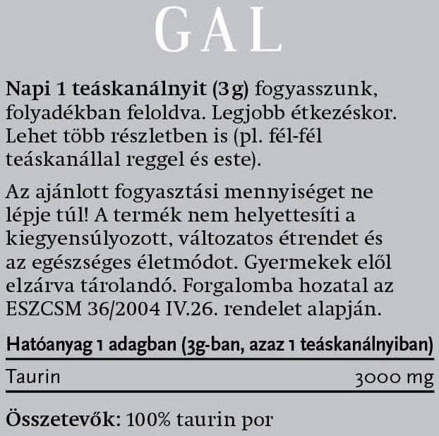 gal-100-taurin-por-120g_hatoanyag_tartalom