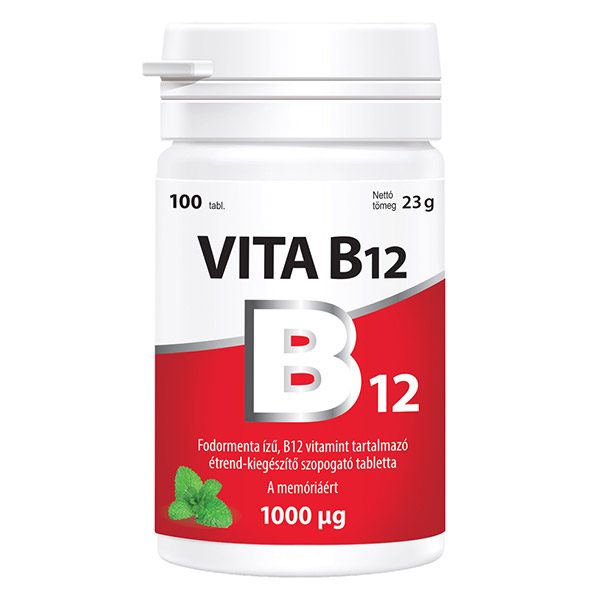 Vitabalans oy Vita B12 1000µg tabletta (100x)