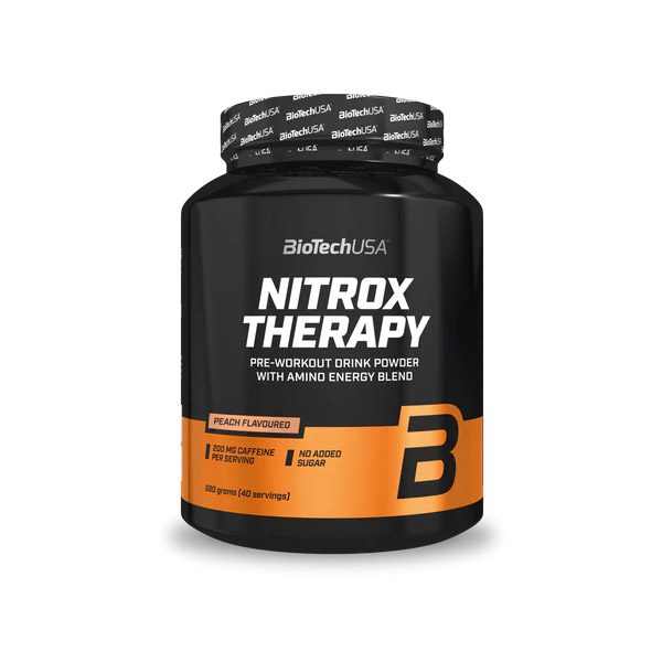 BioTechUSA Nitrox Therapy őszibarack ízű italpor (680g)