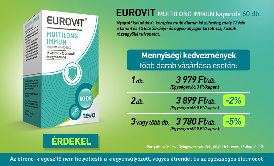 Eurovit Multilong Immun kapszula (60x)