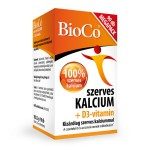 BioCo Szerves Kalcium + D3-vitamin filmtabletta (90x)