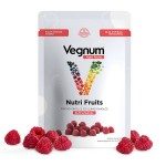 Vegnum Nutri Fruits Pirosgyümölcs ízű gumigyümölcs (30x)