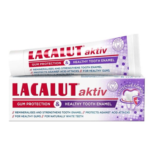 Lacalut Aktív fogíny & fogzománc fogkrém (75ml)