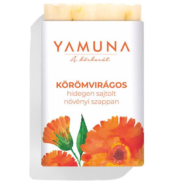 Yamuna Körömvirágos hidegen sajtolt növényi szappan (110g)