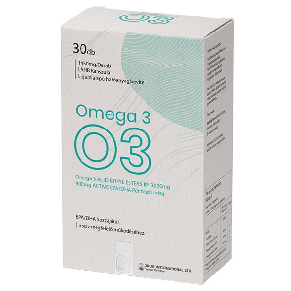 Bio Vitality Omega 3 O3 zselé kapszula (30x)