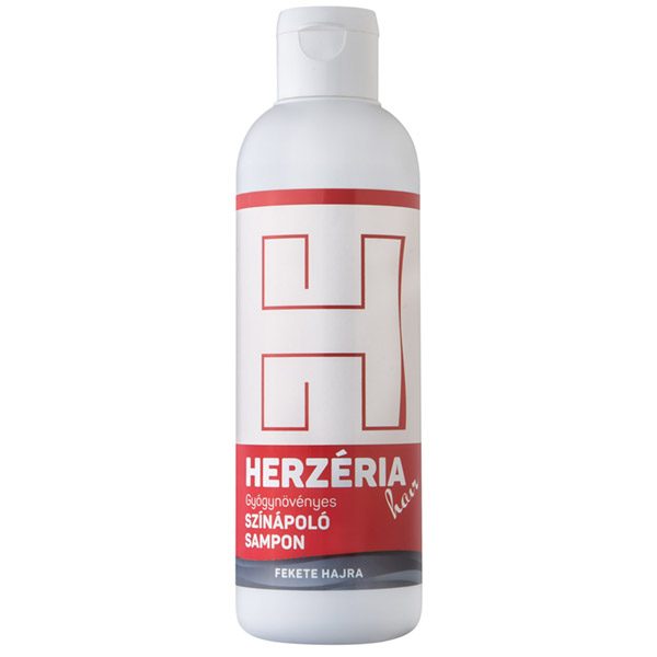 Herzéria Hair színápoló sampon fekete hajra (200ml)