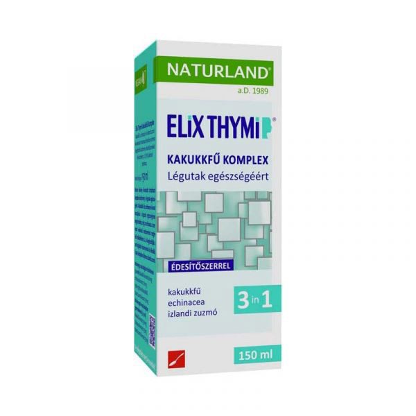 Naturland Kakukkfű Komplex Elixir Thymi kivonat (150ml)