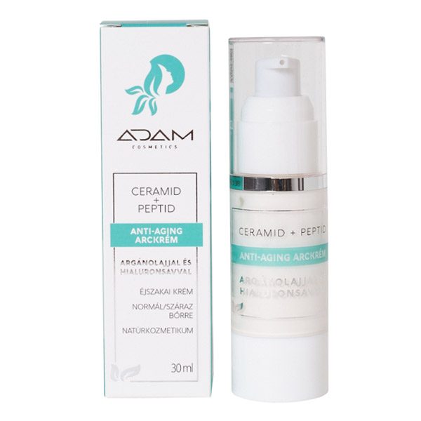 Adam Cosmetics Ceramid + Peptid Anti-aging arckrém (50ml)